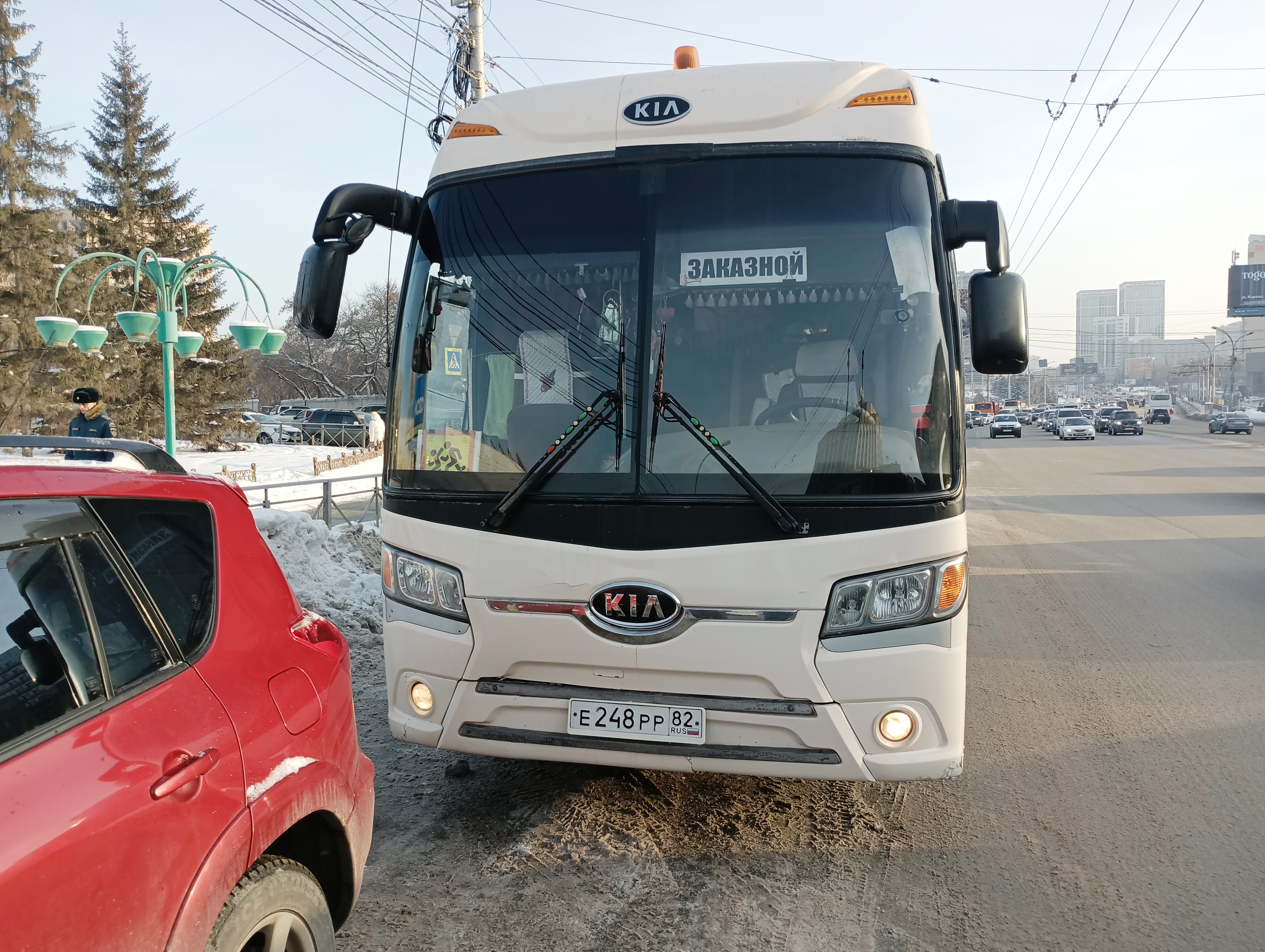 Совместный рейд Госатодорнадзора с госавтоинспекцией в г. Новосибирске